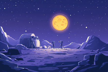 Space observation facility: Remote l, a Background Photo by Pixeness