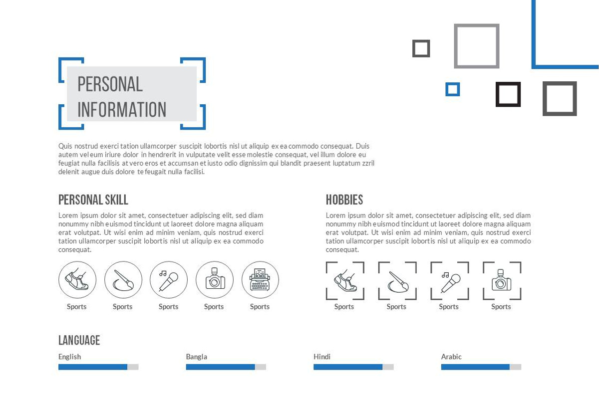 Boss CV 3 PowerPoint Templates, a Presentation Template by MRI STUDIO (Photo 5 of 11)