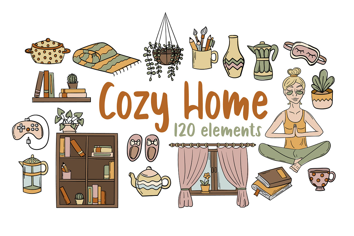 Cozy Home, an Object Illustration by ananastya (Photo 1 of 7)
