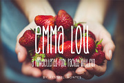 Emma Lou by Kestrel Montes, a Sans Serif Font by INKMETHIS (Thumbnail 1 of 5)