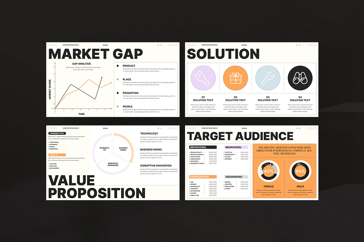Investor Pitch Deck Presentation, a Presentation Template by ArtisanaAura (Photo 9 of 12)