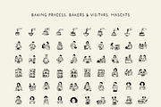 BAKERY line art illustrations, a Food Illustration by Crocus Paperi (Thumbnail 4 of 7)