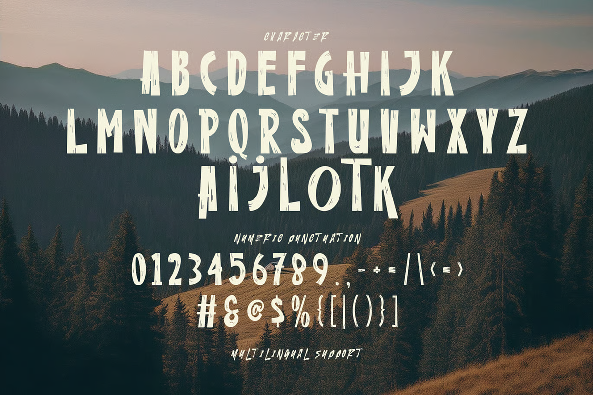 Woodeezt Bold Playful Display Font, a Handwritten Font by MACK 75 (Photo 7 of 7)