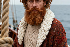 Rugged Red-Haired Seafarer, a Person Photo by Virgo Studio