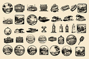 USA Retro Road Trip illustrations, an Object Illustration by Nocturnal Wolf (Thumbnail 12 of 19)