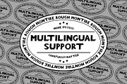 Montire Rough, a Sans Serif Font by Craft Supply Co. (Thumbnail 7 of 8)