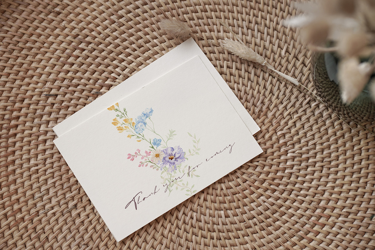 Watercolor Flower -PASTEL WILDFLOWER, a Decorative Illustration by Beigetime (Photo 15 of 15)