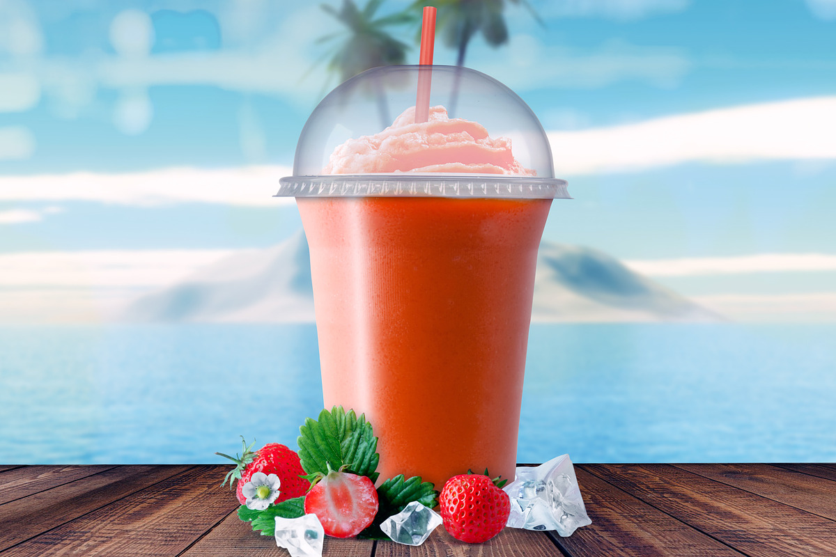 Smoothie Bottle Mockup, a Product Mockup by PSD Market (Photo 8 of 10)