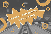BOWLING by Nifty Branding, a Sans Serif Font by NikkiDunn (Thumbnail 3 of 5)