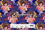 Madonna — Luxury Tileable Pattern, a Pattern Graphic by Designnina Shop (Thumbnail 1 of 13)