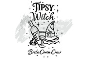 Witchy Bachelorette Shirt Bundle PNG, an Object Graphic by Willow Paige Farms (Thumbnail 4 of 8)