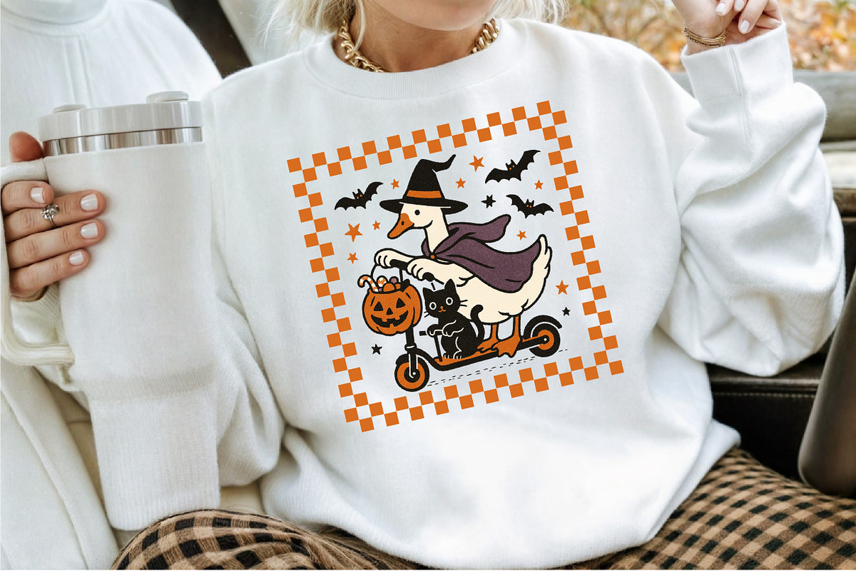 Funny Halloween Silly Goose Png,Boy, an Illustration by Sublimation Artist (Photo 4 of 9)