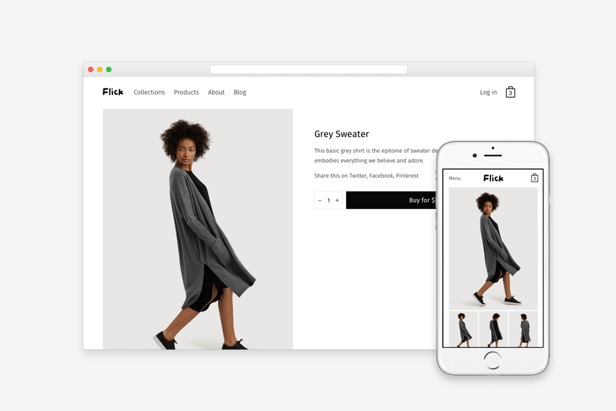 Other Shop, a Websites & App Template by Other Themes (Photo 4 of 5)