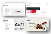 KINO | Brand Guidelines, a Presentation Template by creathrivestudio (Thumbnail 11 of 11)