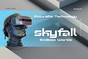 Futurina - Techno Sans, a Sans Serif Font by Typia Nesia (Thumbnail 5 of 10)
