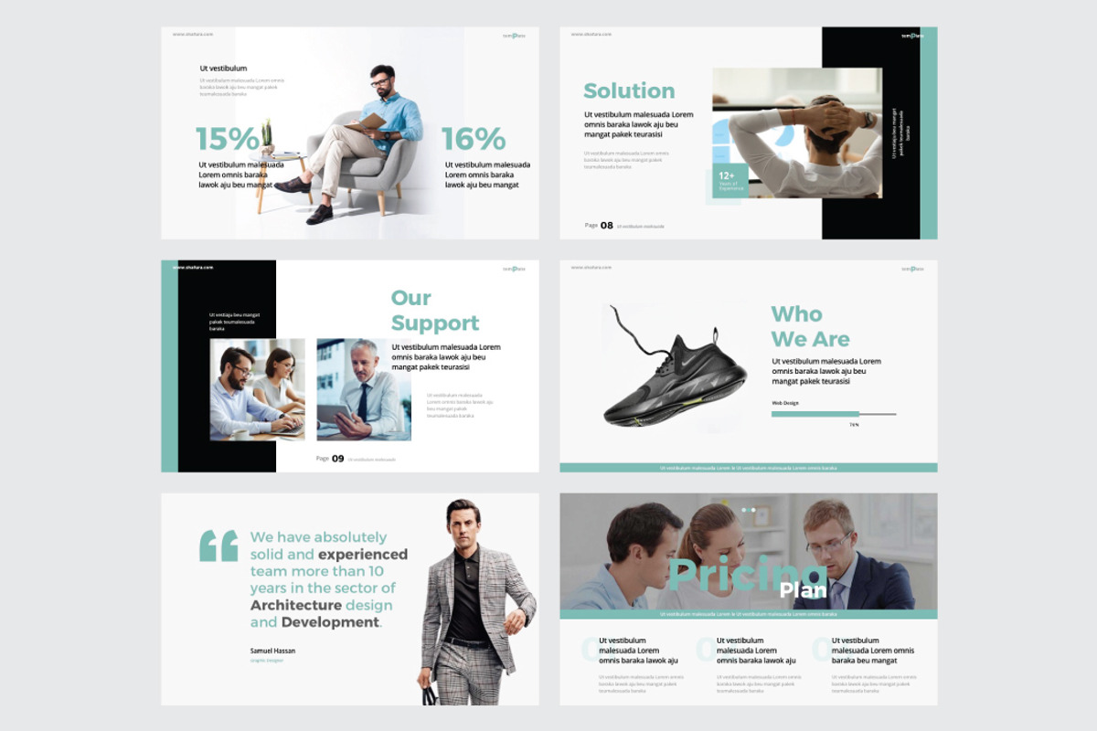 PRO BALANCE - Powerpoint Template, a Presentation Template by Shafura (Photo 3 of 6)