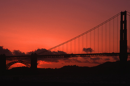 Hazy Golden Gate Bridge preview 6