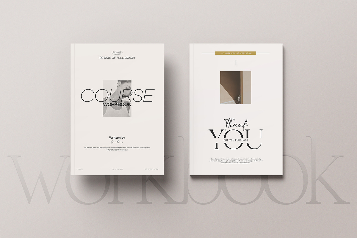 Workbook Template Canva, a Magazine Template by creathrivestudio (Photo 17 of 18)
