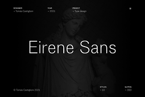 Eirene Sans - Type family