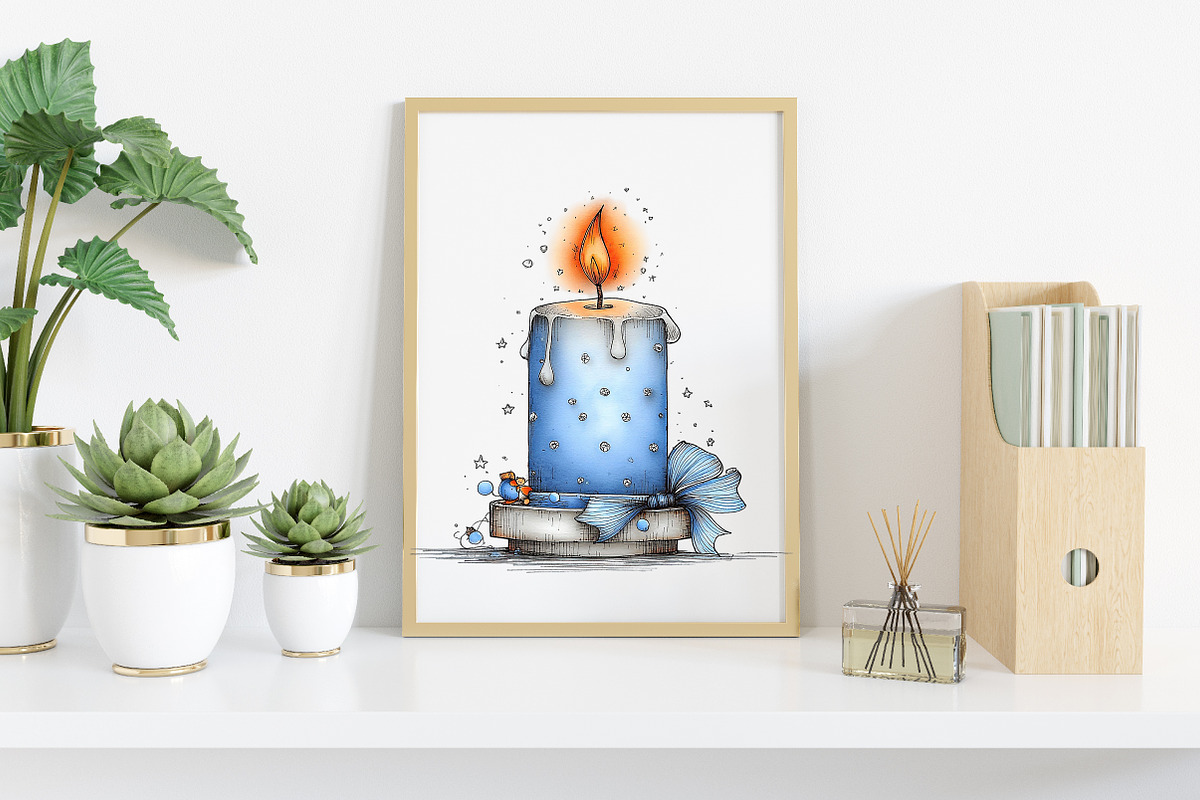 Christmas Nativity Clipart Bundle, an Illustration by Canvas Craft (Photo 4 of 6)