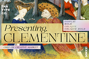 TAN - CLEMENTINE, a Serif Font by TanType (Thumbnail 1 of 20)