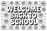 Back to School Coloring Pages design, an Illustration by Amazin_art (Thumbnail 2 of 13)