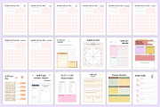 2025 Self Care & Wellness Planner, a Stationery Template by Shumaya (Thumbnail 4 of 7)