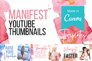 Wellness YouTube Thumbnails- Canva, a Social Media Template by BitByChip (Thumbnail 1 of 7)