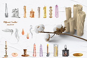 Halloween Watercolor Set, a Seasonal Illustration by BarvArt (Thumbnail 11 of 21)