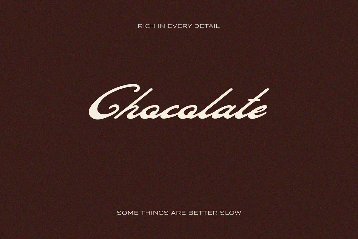 Yours Truly Bold Vintage Script Font, a Script Font by AnMark (Photo 5 of 12)