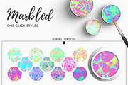 Oil Spill - Marbled Styles, a Layer Style Add-On by digiful (Thumbnail 2 of 10)