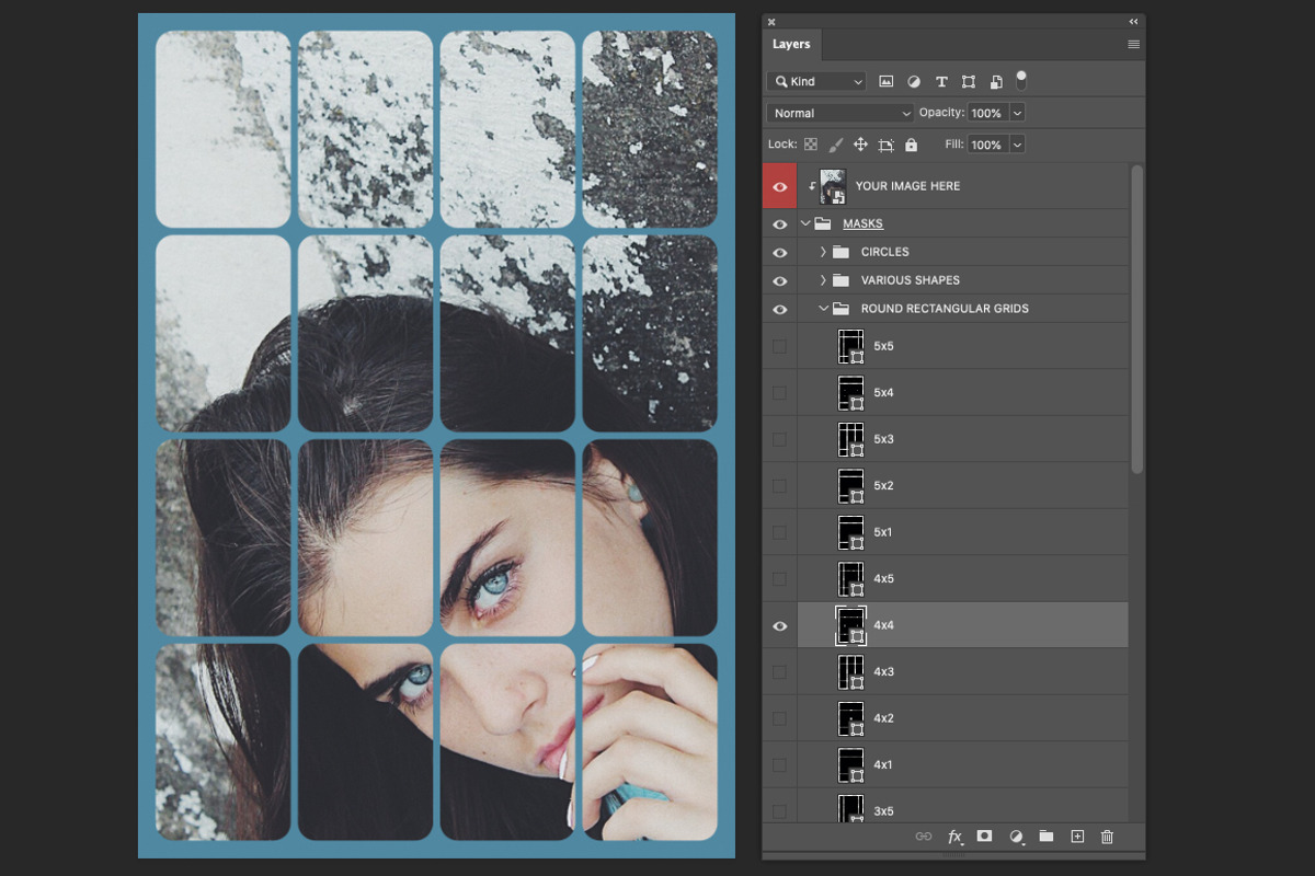 A Size Shape Masks - PSD Templates, an Object Graphic by Offset (Photo 7 of 12)