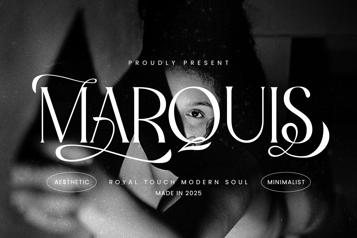 Marquis - Elegant Modern Serif, a Serif Font by roomspace creative lab (Photo 5 of 14)