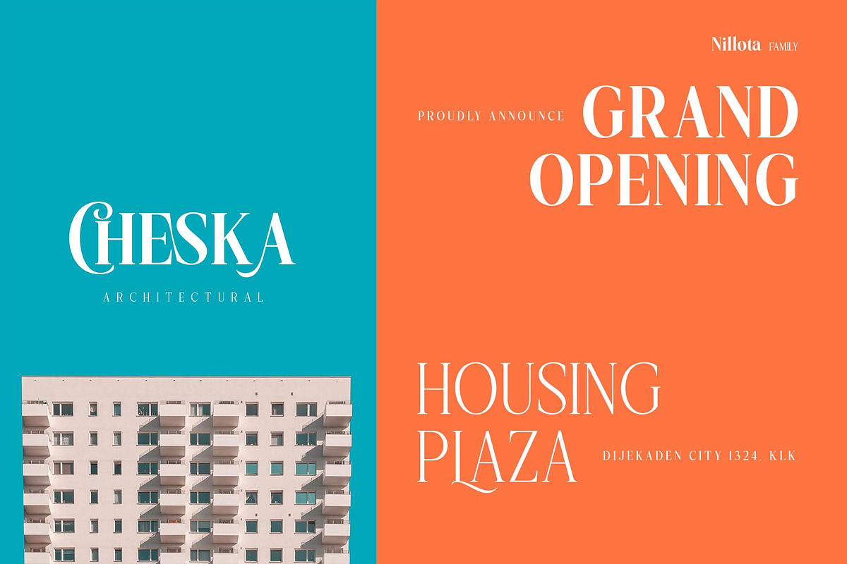 Nilota Typeface, a Serif Font by alit design (Photo 3 of 20)