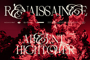 ALICENT HIGHTOWER SERIF DISPLAY, a Serif Font by Tegh co. (Thumbnail 6 of 16)