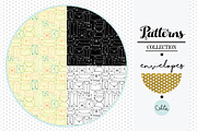 Envelopes Seamless Patterns, a Pattern Graphic by Klipa Illustrations (Thumbnail 1 of 3)