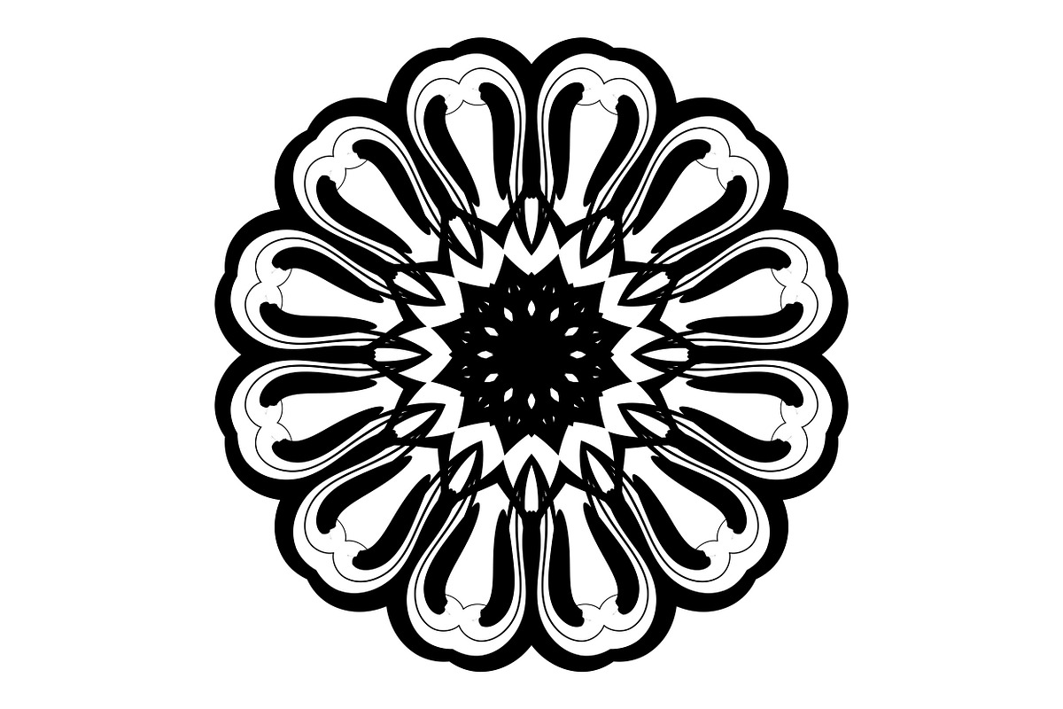Spiritual Mandala Artwork Bundle, a Decorative Illustration by NJ Himel (Photo 42 of 104)