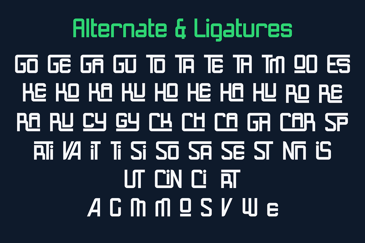 Sportiva - Modern Sport Font, a Sans Serif Font by Brown Cupple (Photo 9 of 9)