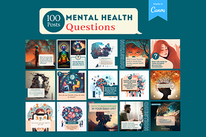 Mental Health - Canva Templates