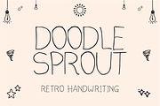 Doodle Sprout - Handwritten Font, a Handwritten Font by KiddoGlyphs Studio (Thumbnail 1 of 4)