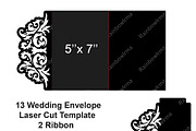 13 Wedding invitation envelope laser, a Card Template by RAINBOWIRMA (Thumbnail 4 of 4)