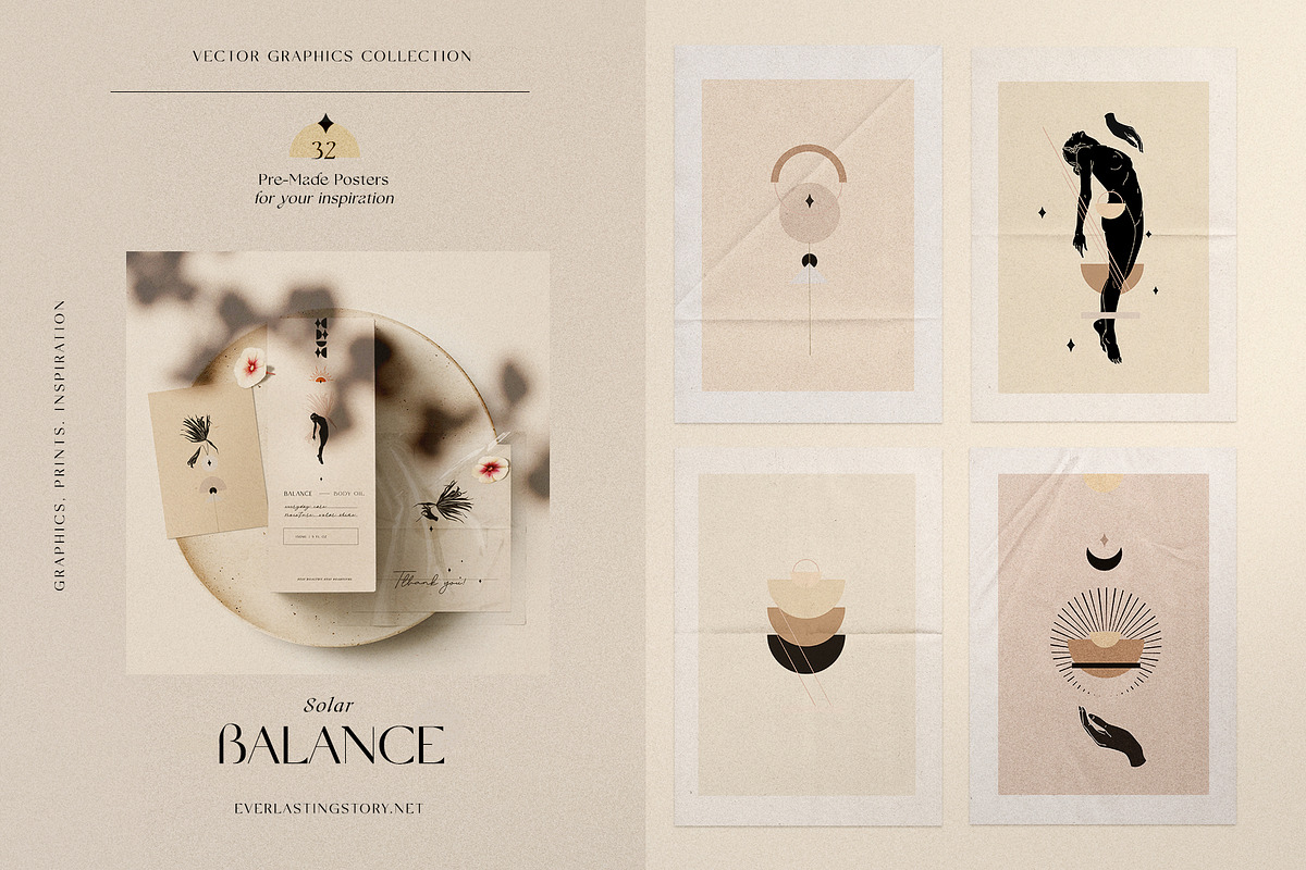 Solar Balance, a Decorative Illustration by The Everlasting Story (Photo 7 of 19)