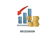 Economic Crisis 3D Icons Set Bundle, an Object Graphic by Aimagenarium@gmail.com (Thumbnail 6 of 21)