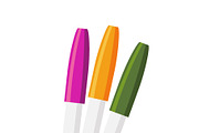 Three colorful marker pens, an Education Illustration by Things for designers (Thumbnail 3 of 3)