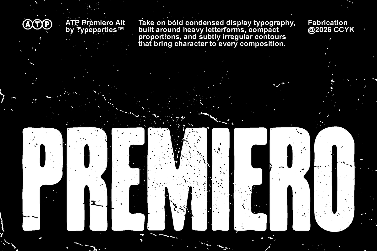 Premiero Alt - Bold Condensed Font, a Serif Font by Typeparties (Photo 5 of 10)