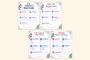 2027 ADHD Reset & Refocus Workbook, a Stationery Template by Shumaya (Thumbnail 4 of 4)