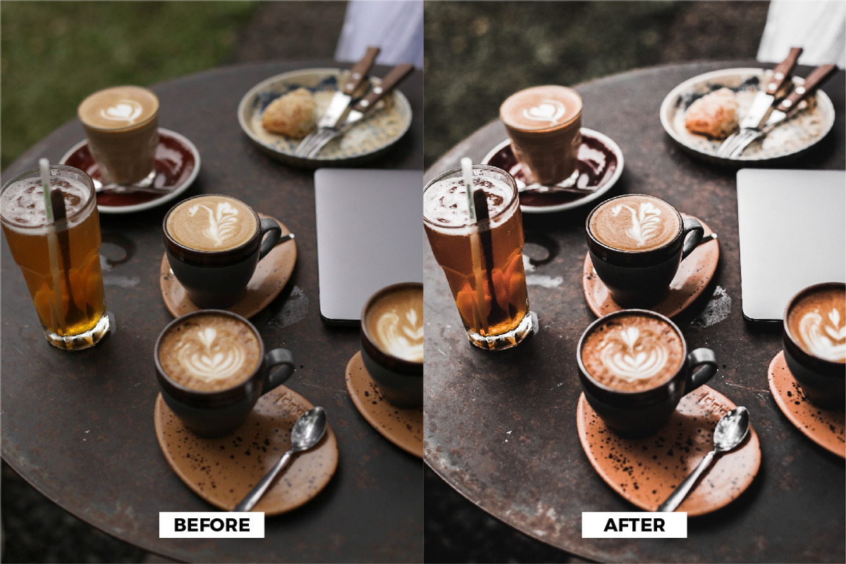 Coffee Blogger Lightroom Preset, an Action Add-On by IKFDY (Photo 2 of 2)