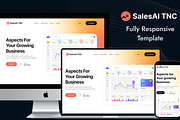 SalesAi TNC - AI SaaS HTML Template, a HTML Template by TNCFlow (Thumbnail 2 of 5)