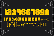 Sheko - Headline Pixel Font, a Sans Serif Font by Valentino Vergan (Thumbnail 8 of 10)