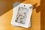 Magazine Cover Mockup Set, a Print Template by Creative Veila (Thumbnail 2 of 8)